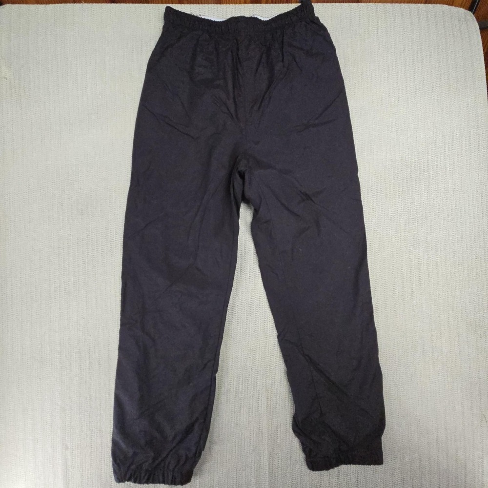Roffe Snow Pants Mens Large Black Ultrex Waterproof Lined Elastic Waist Ski